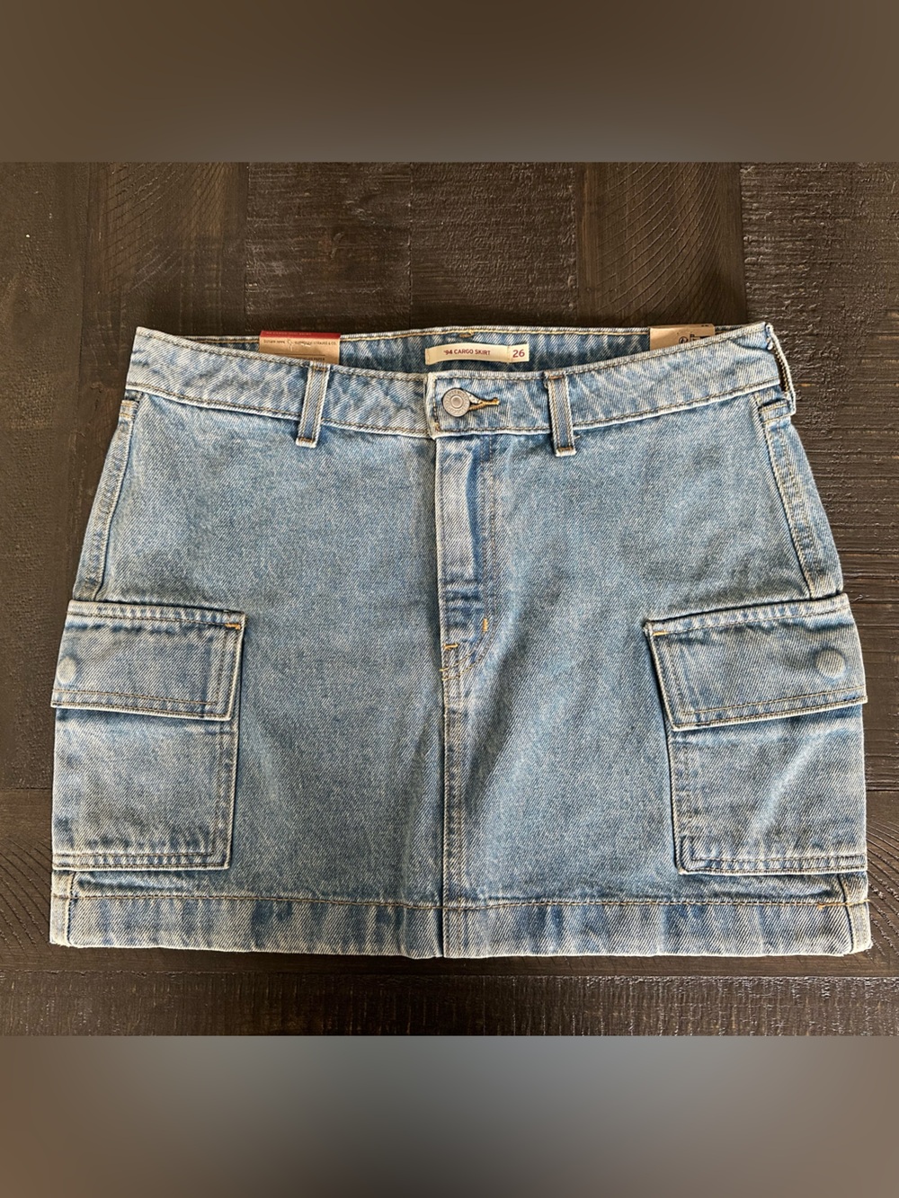 94 Cargo mini skirt size 26